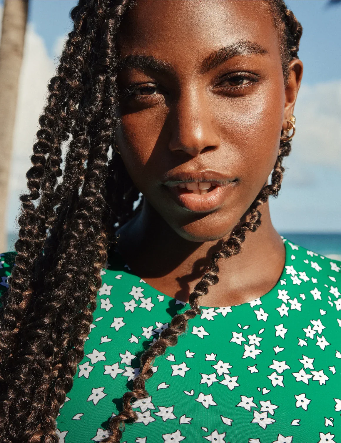 High Tide Cropped Swim Top - Image 11